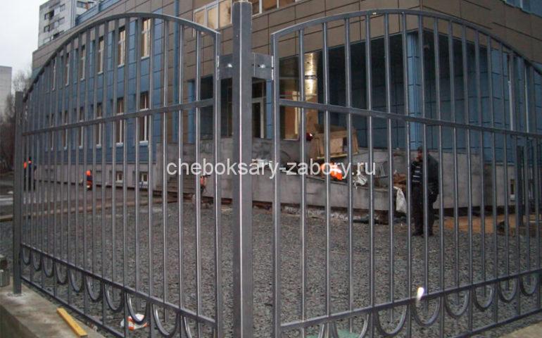 забор из профтрубы в Чебоксарах